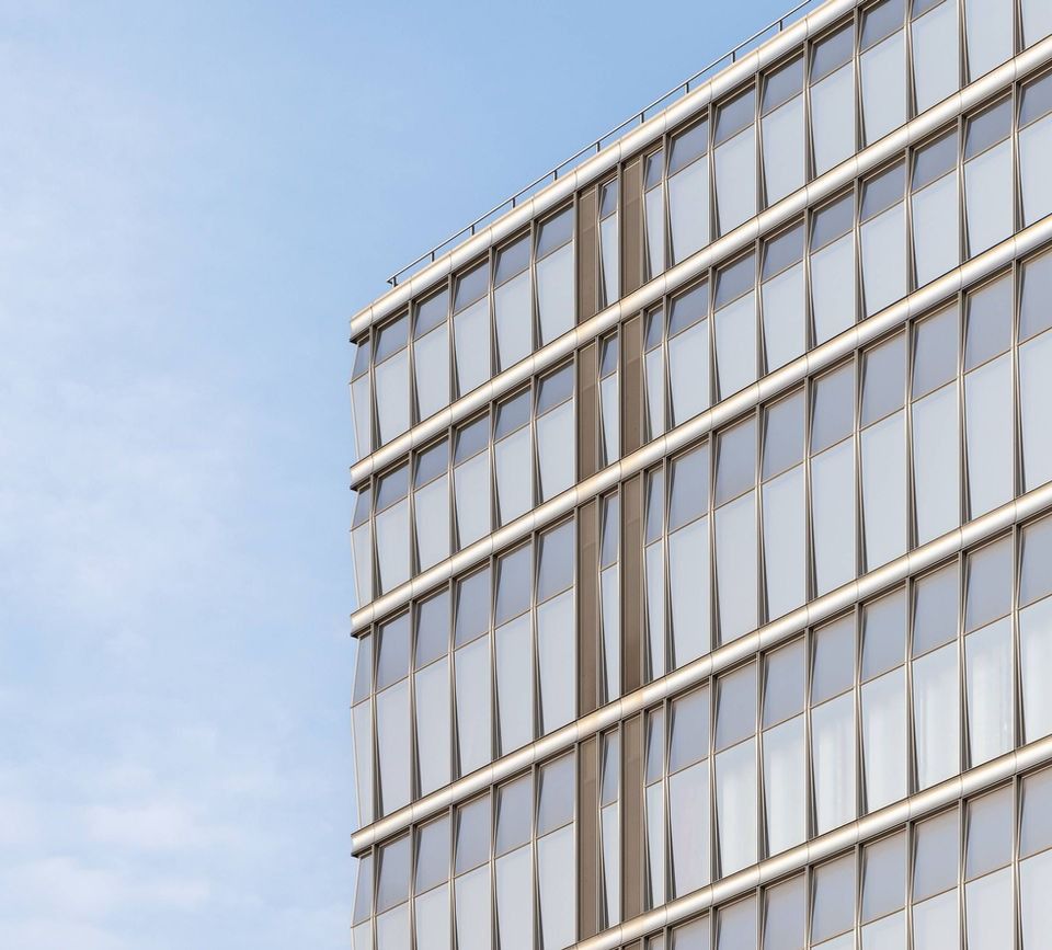 Citigroup: New glass facade with vertical fins