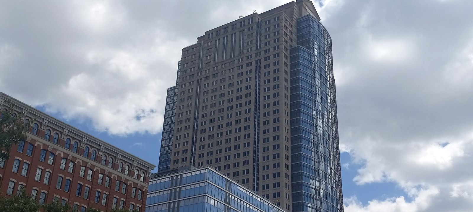 Citigroup: The tower against a cloudy sky