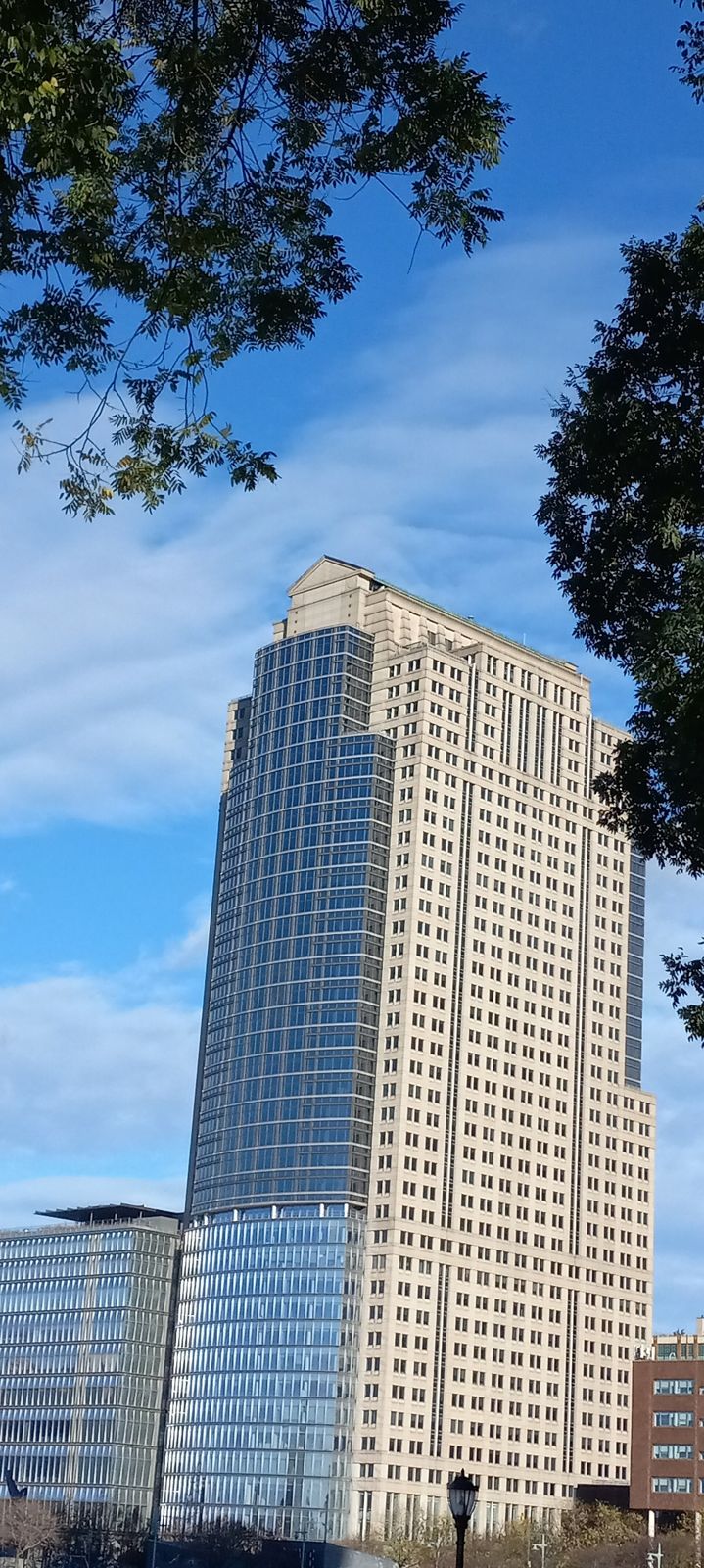 The tower on Greenwich Street
