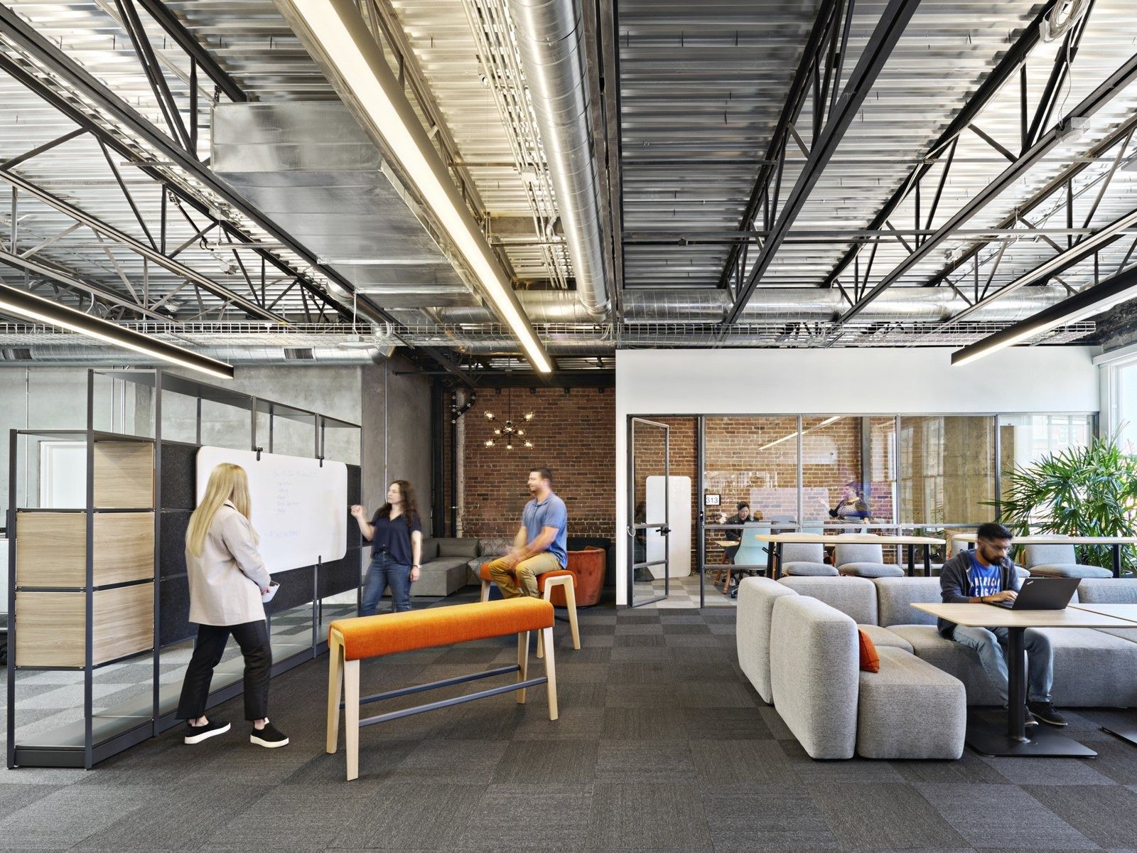 Cloudflare: An open floor with project rooms
