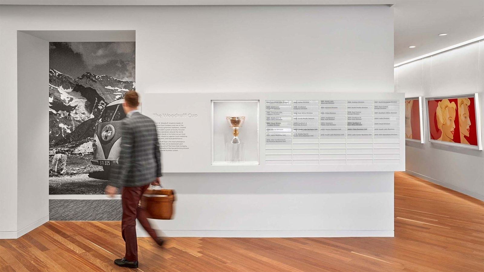 The Coca-Cola Company: A gallery wall