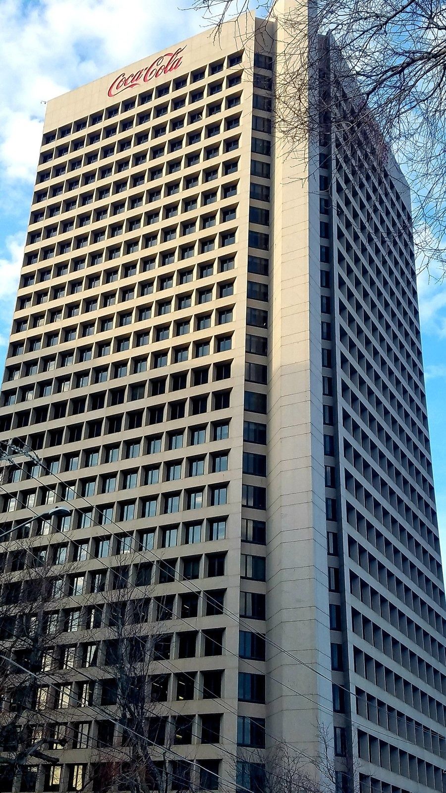 The Coca-Cola Company: The tower facade