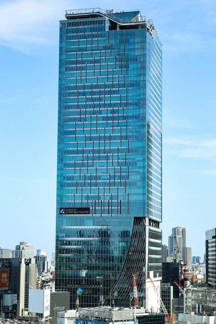 Glass skyscraper of Shibuya Scramble Square