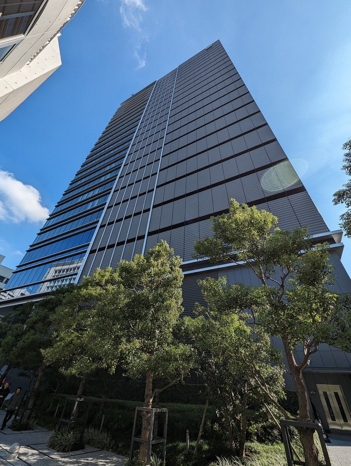 CyberAgent: Tower with trees at its base