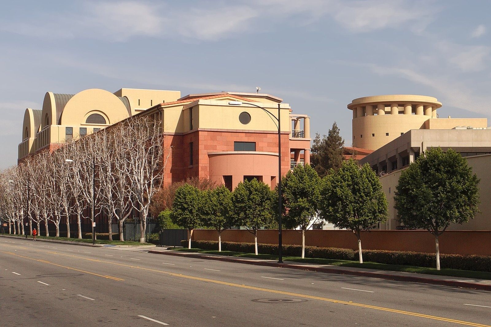 The Walt Disney Company: Studio buildings along the street