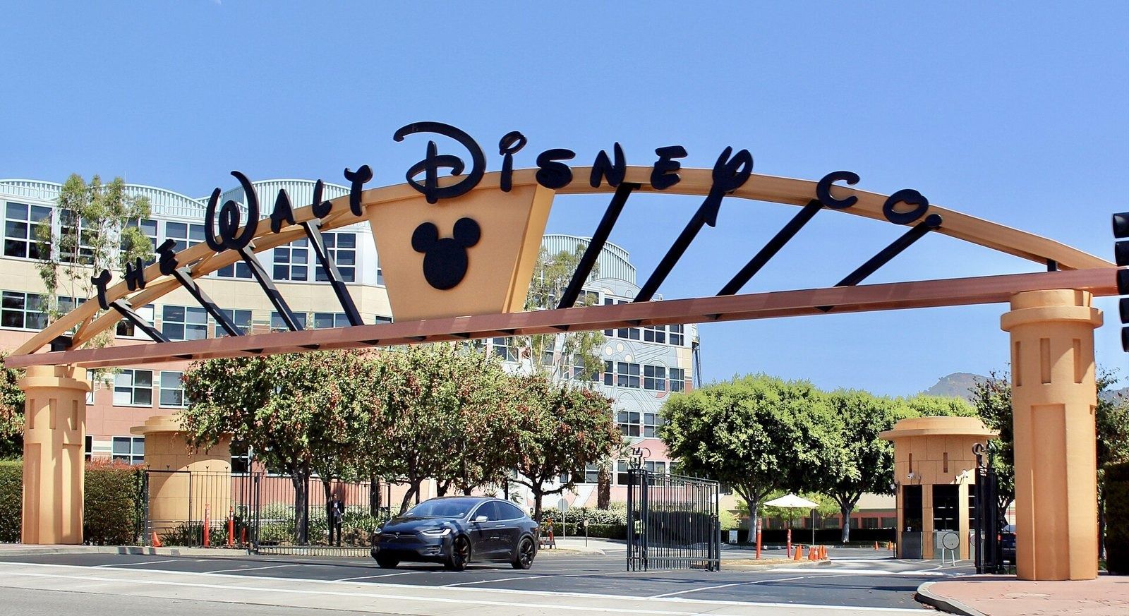 The Walt Disney Company: The studio's Alameda entrance gate