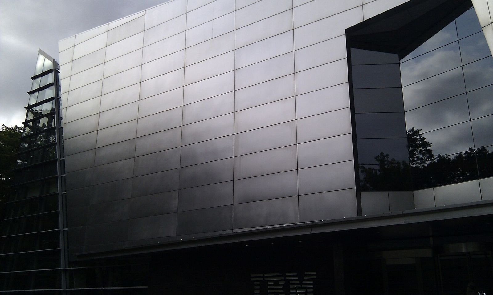 IBM: The stainless-steel façade of IBM headquarters