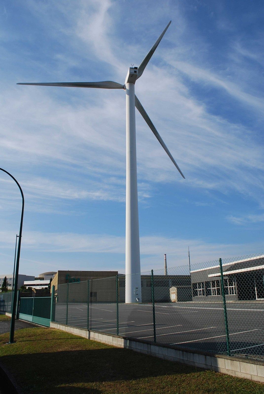 Inditex: Wind turbine on the campus