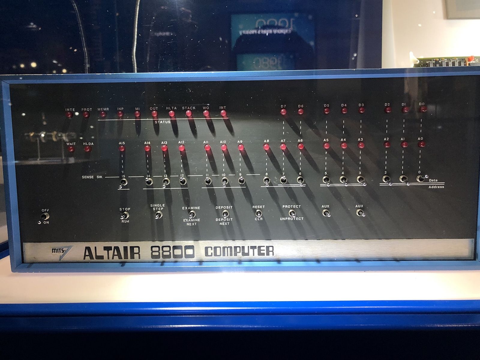 Intel: An Altair 8800 computer