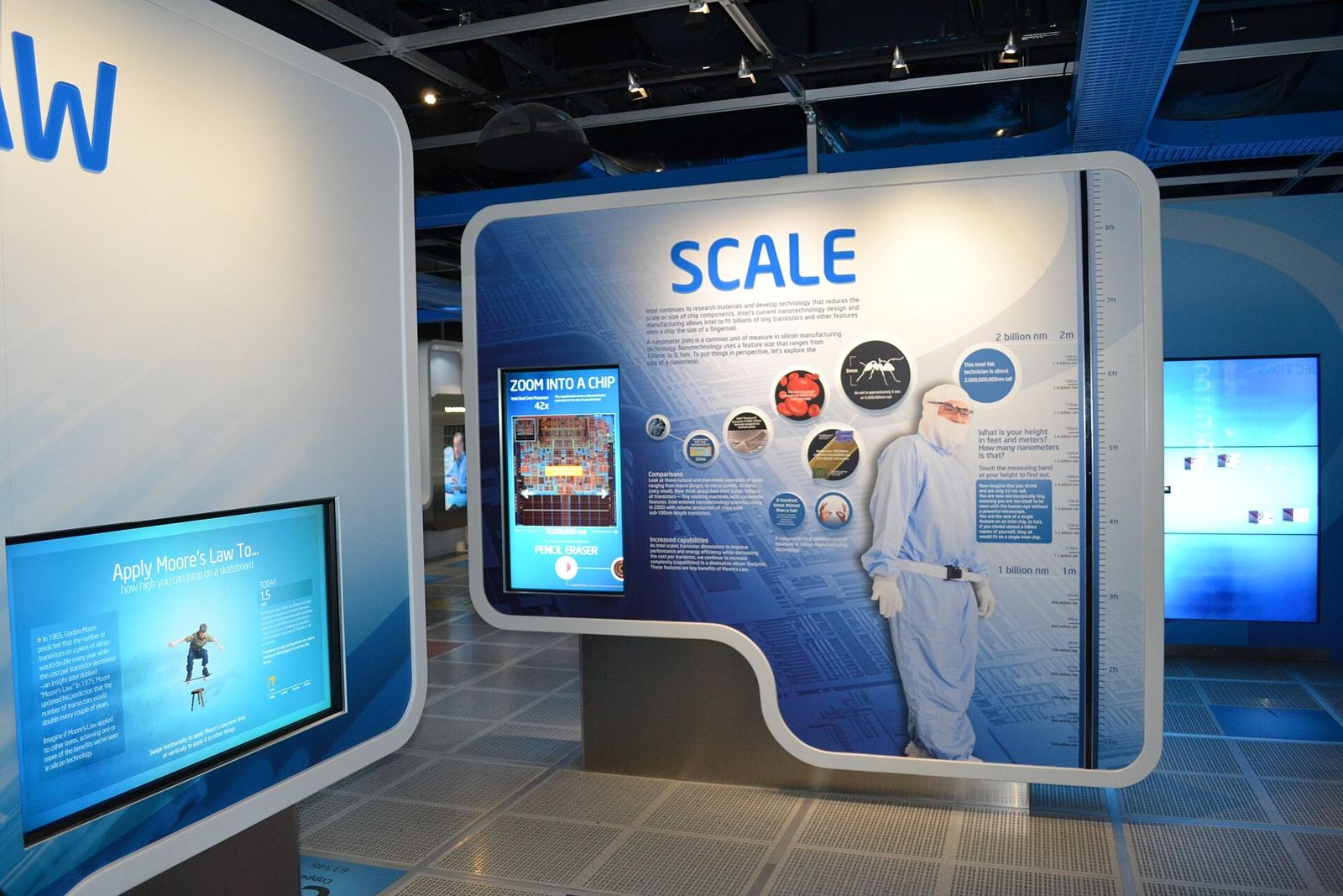 Intel: An exhibit about the scale of chips