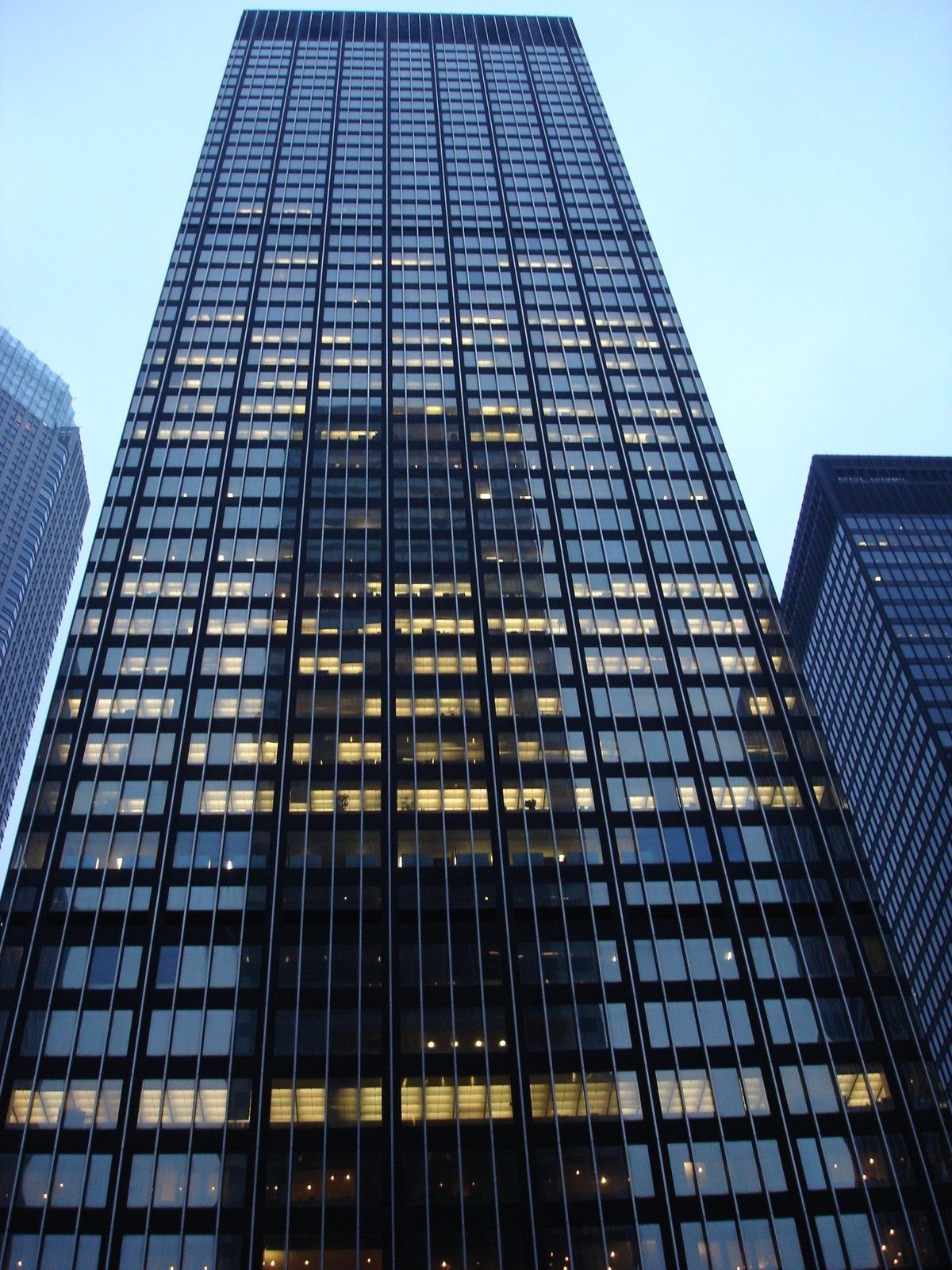 The former 270 Park Avenue tower