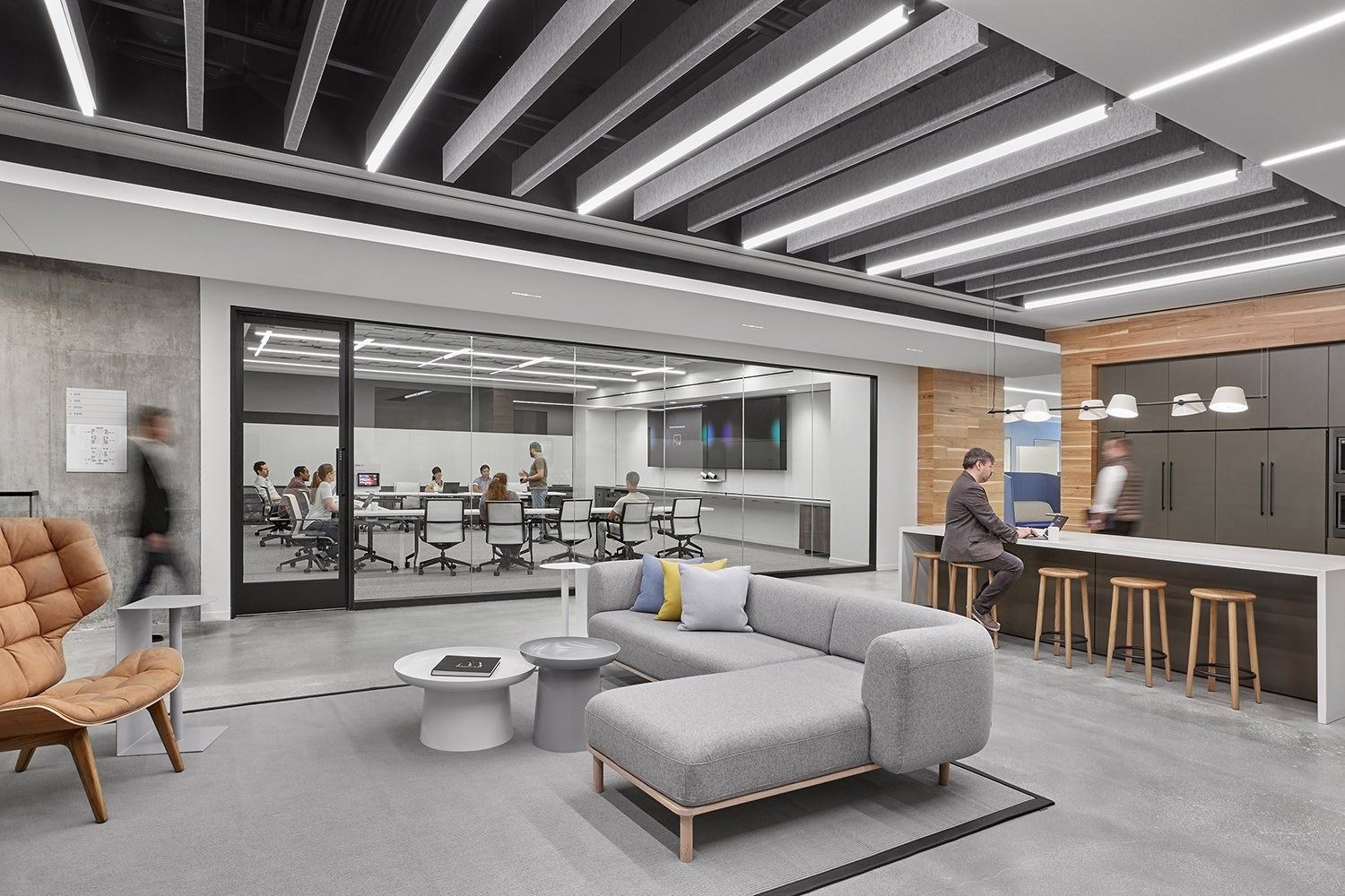 McDonald's: Lounge outside a training room