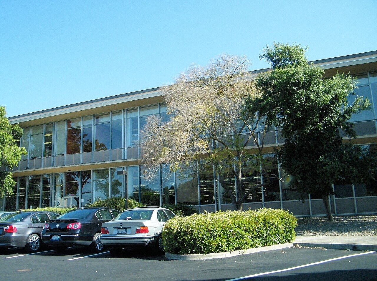 The office building at 1601 California Avenue, Palo Alto