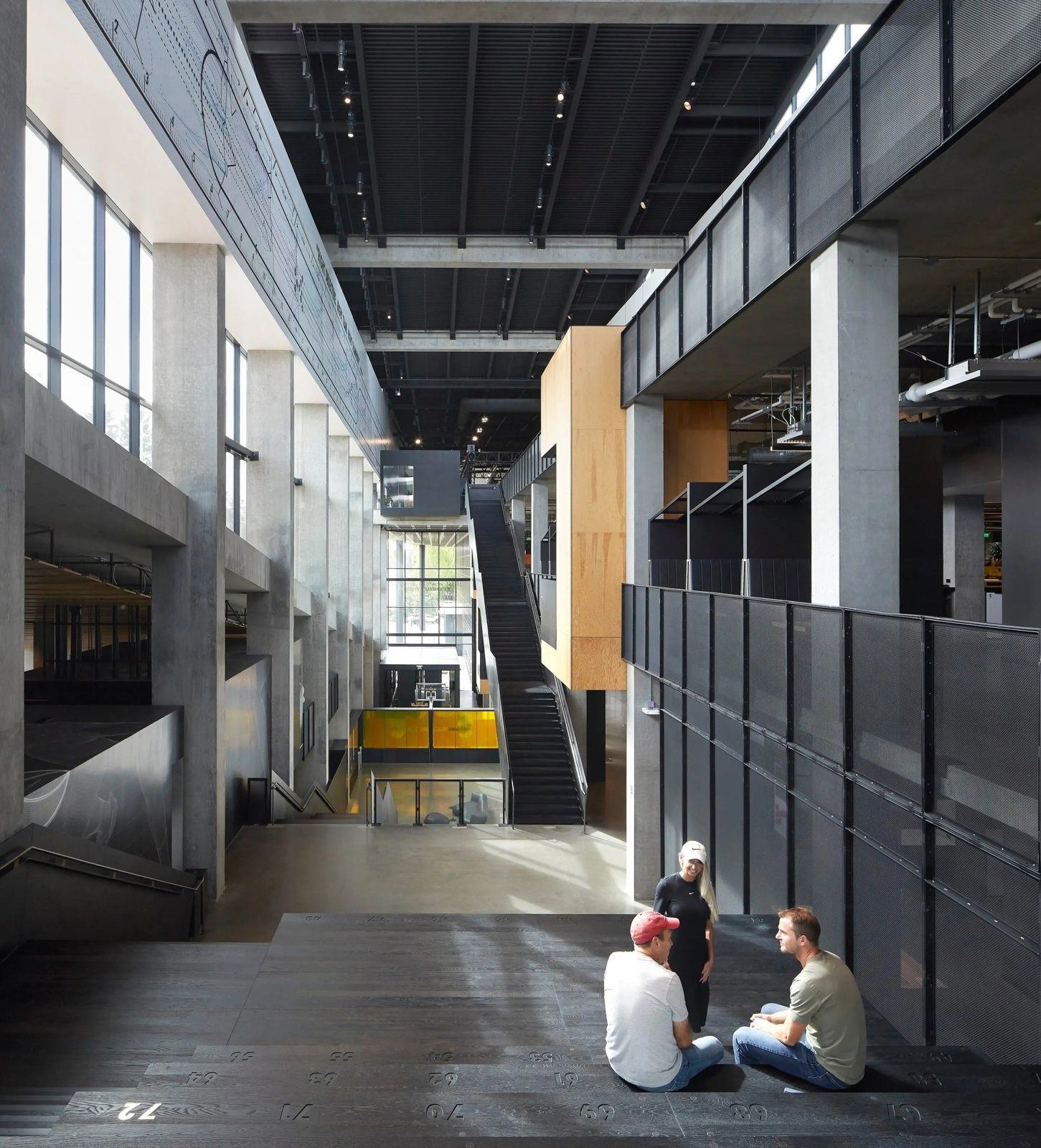 Nike: A multi-level interior street