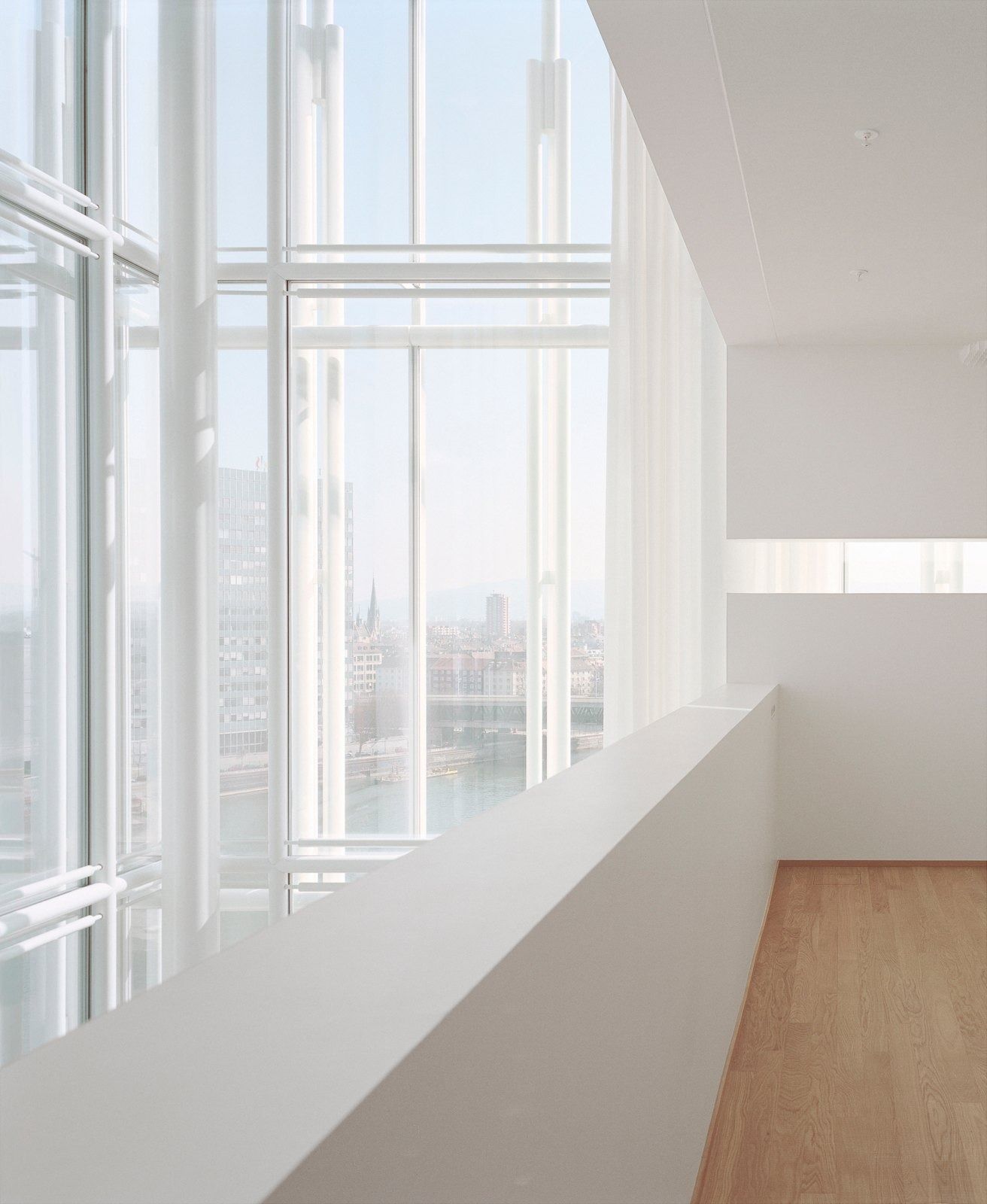 Novartis: Gallery overlooking a high window