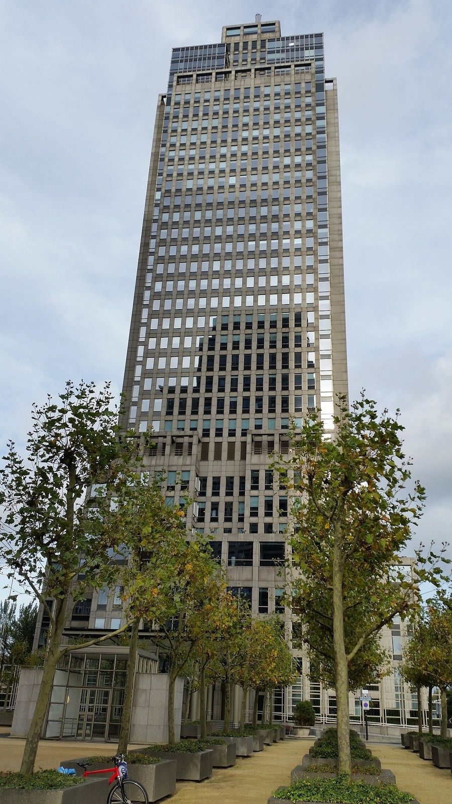 Tall office tower