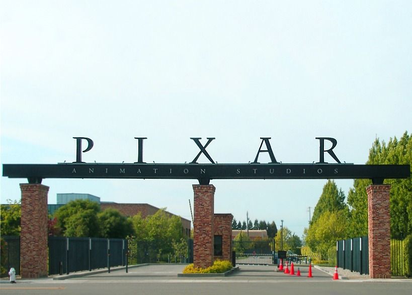 The PIXAR gate on Park Avenue