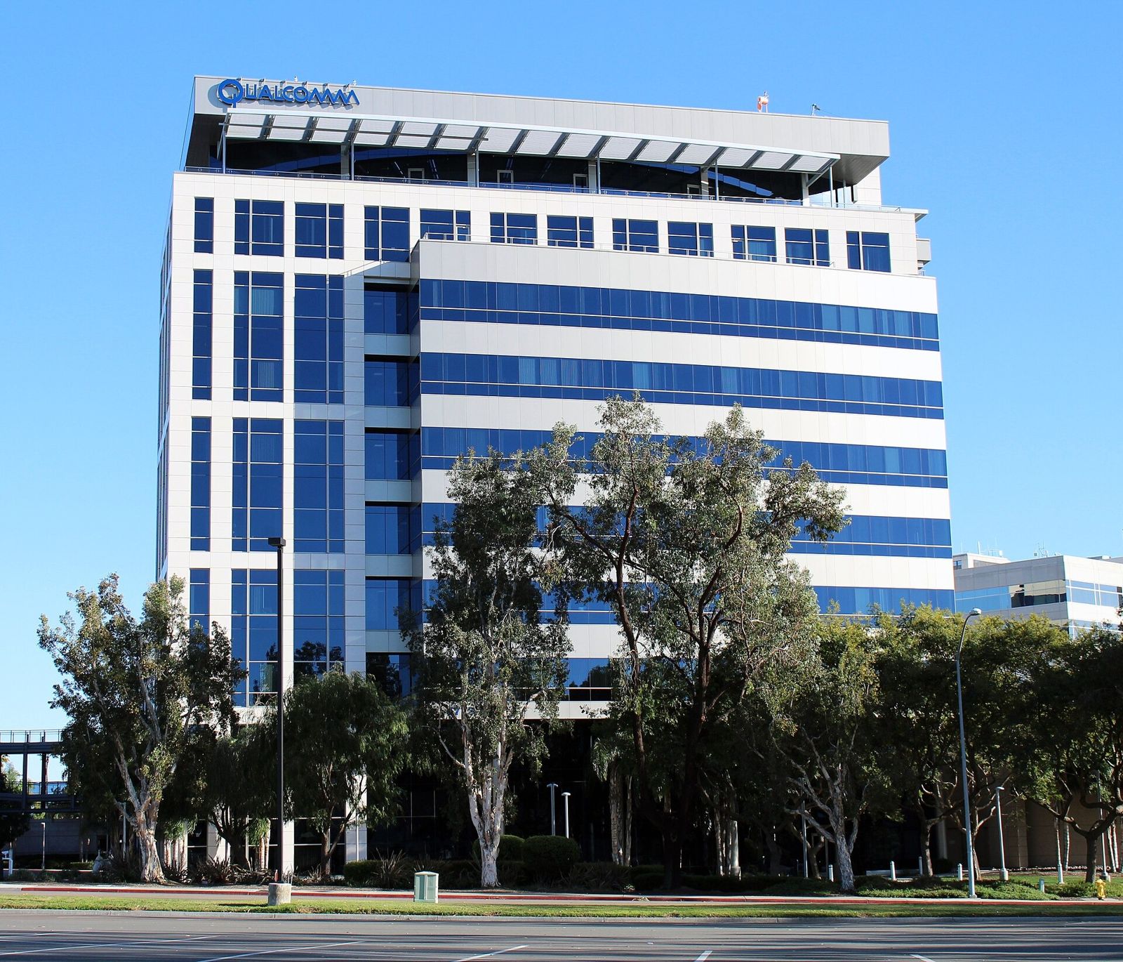 Qualcomm: A Qualcomm tower