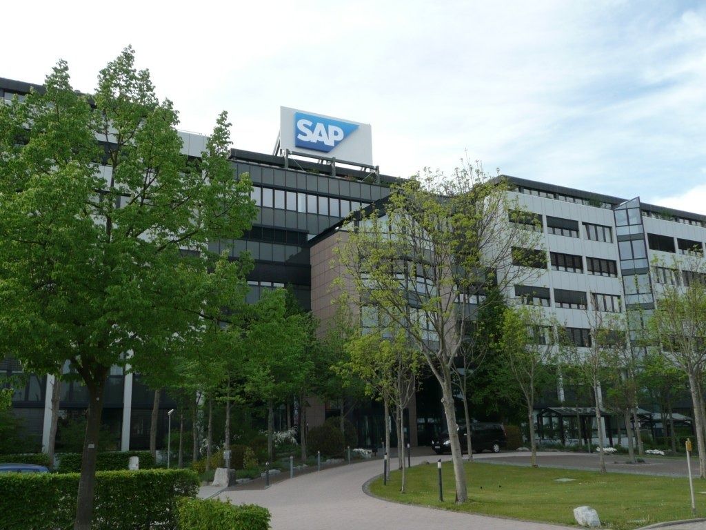 SAP: SAP buildings among trees