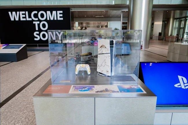 Sony Group: Product display cases
