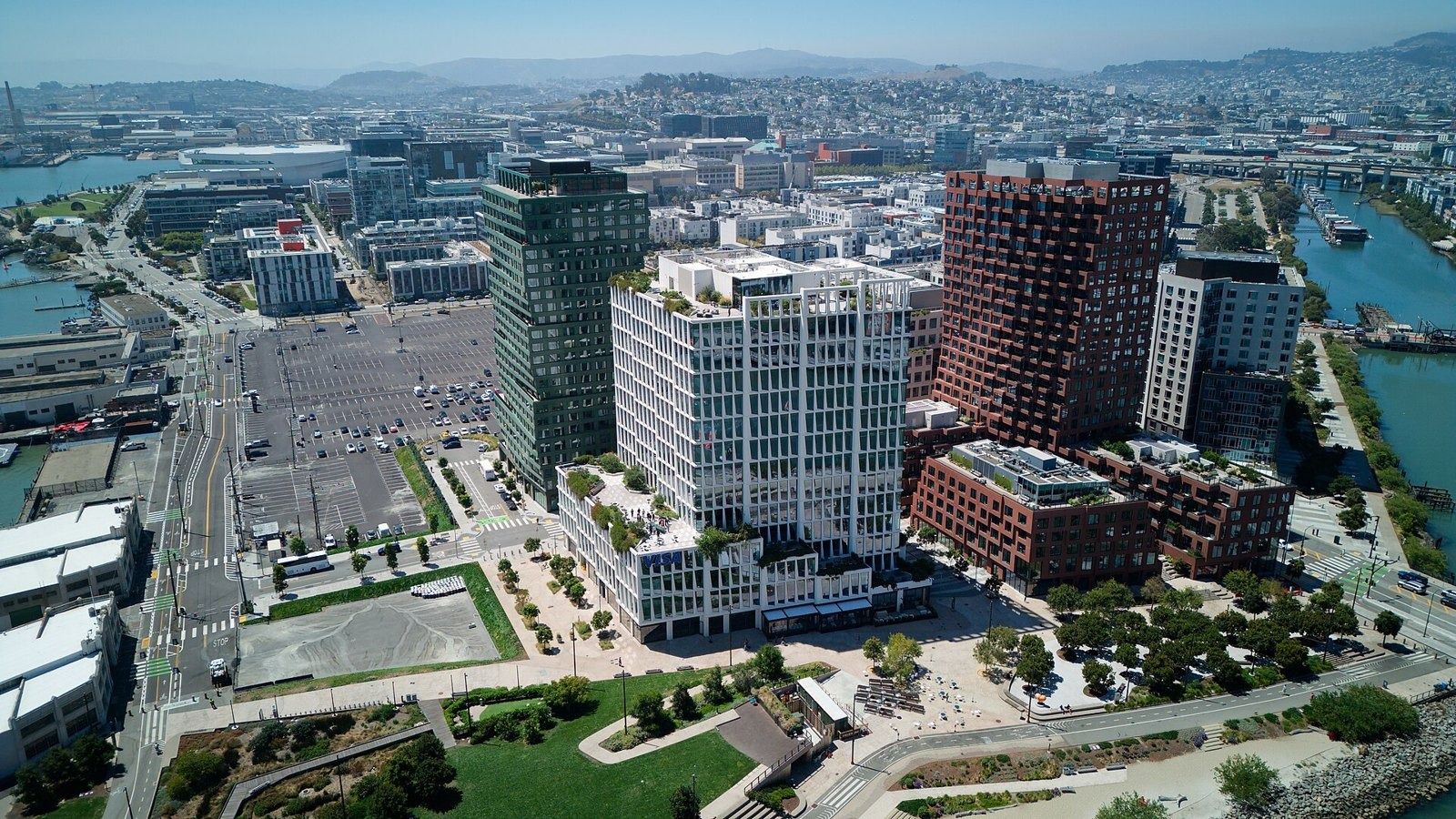 Visa: Mission Rock from the air, 2026
