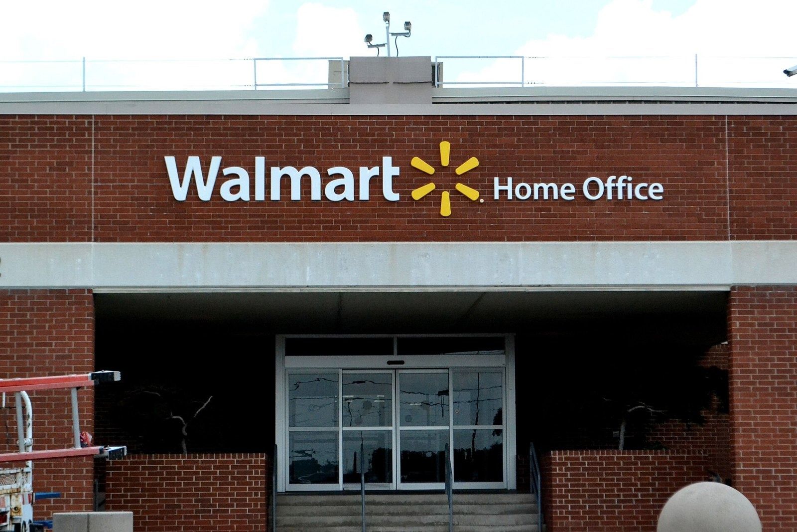The old Walmart Home Office entrance